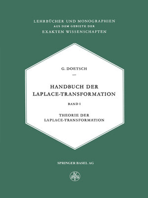 cover image of Handbuch der Laplace-Transformation